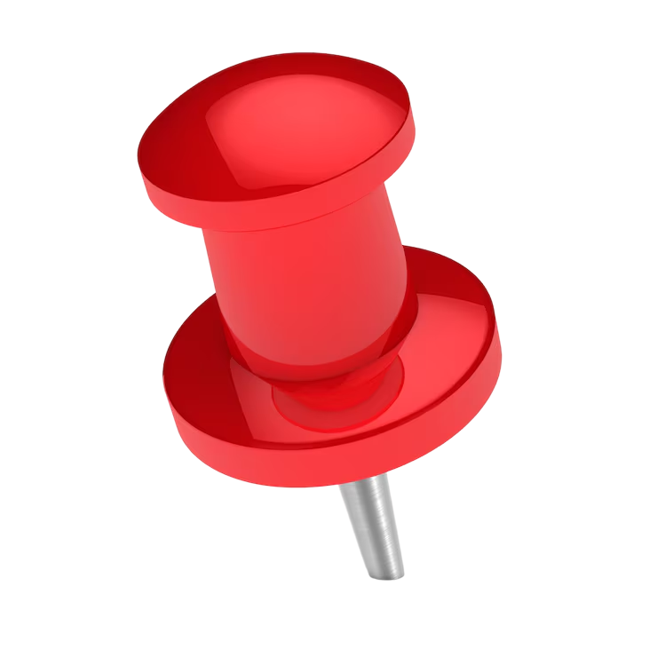 Red pin